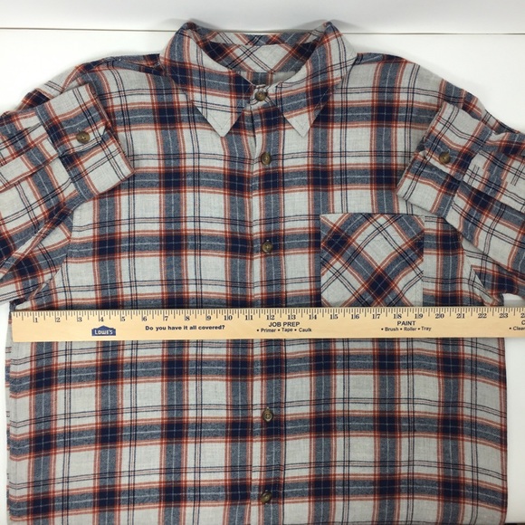 Field & Stream Plaid Flannel Lumberjack Work Shirt - Picture 12 of 15